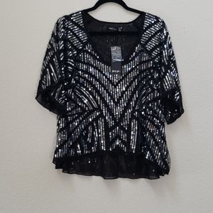 Sequin top